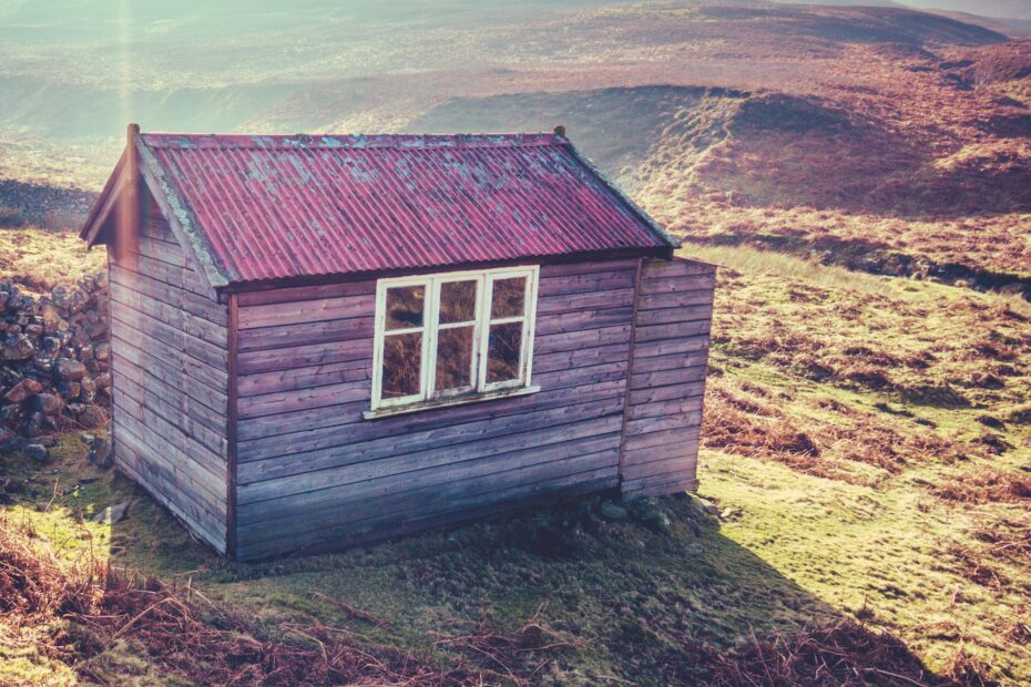 Rustic Cabin In The Wilderness